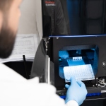 Microgolf in het labo